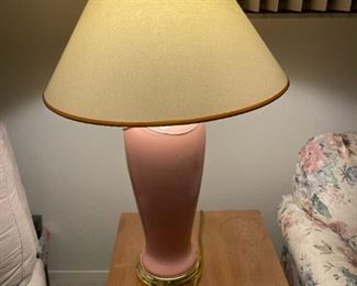 Pink Ceramic Lamp