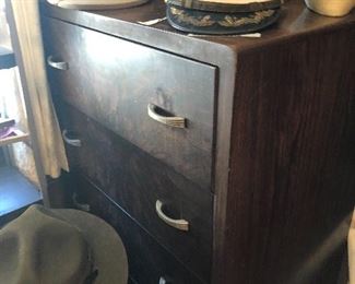 Vintage Metal Institutional Dresser 