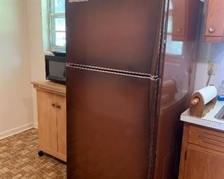 Mid Century Modern Retro Refrigerator 