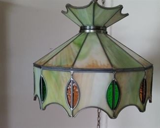 1 of 3 Stained Glass Light Covers