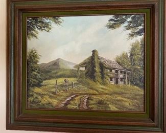 Framed art (Lou Boswell)