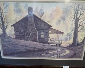 Lee Roberson Quiet Rest, signed and numbered 