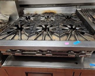 Vfd024 Montague Gas 6 Burner Range Top Model C36-5