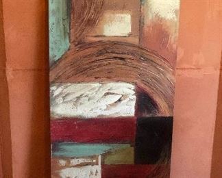 Vfd065 - Large 59" x 19.5" Vertical Wall Art