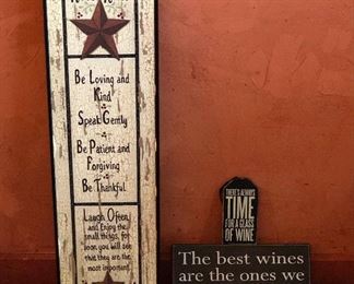 Vfd068 - Wooden Wall Hangings