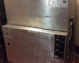 Vfd100 - ET Series Commercial Glassware Washer w/Wash, Rinse, Heat, Chemical Dispensing