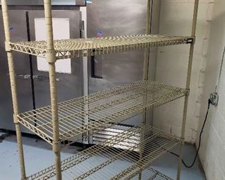 Vfd123 - Metal 5-Shelf Storage Rack 75" H x 18" D x 48" W