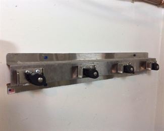 Vfd130 - Stainless Steel 24' Mop/Broom Rack