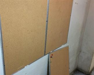 Vfd131 - Three Large 2' x 3' Cork Bulletin Boards