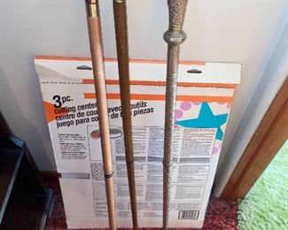 Ornate Animal Head Canes 