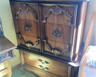 Tall Dresser Solid Wood: Very Nice 