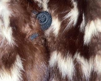 Skunk Fur Coat 