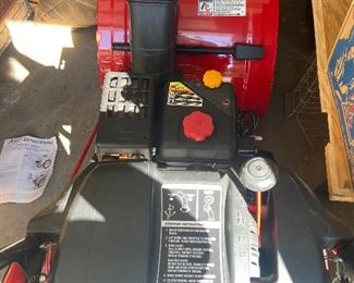 Troy Built Snow Blower 