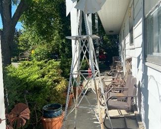 Metal Windmill 