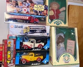 Cabbage Patch Kids & Collectible Trucks 