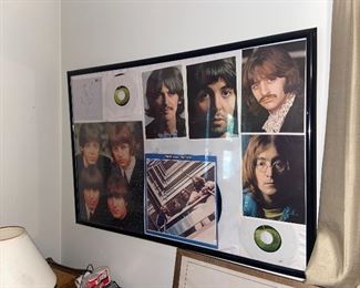 Beatles Framed Albums 