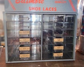 Biltmore shoe laces advertising 