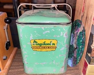 Teal Portable ice chest 