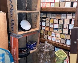 Coca-Cola & the pop shop crates 