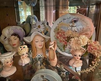 Collectible Shoes & Head Vases 