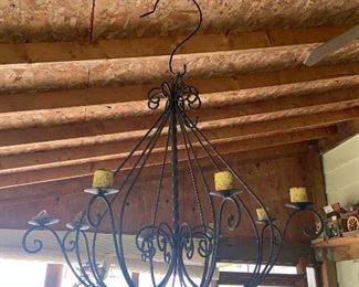 Hanging Candle Holder - Metal 