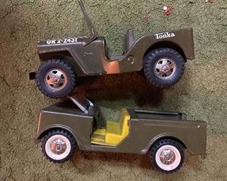 Tonka Jeeps  