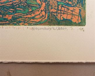 Signed print