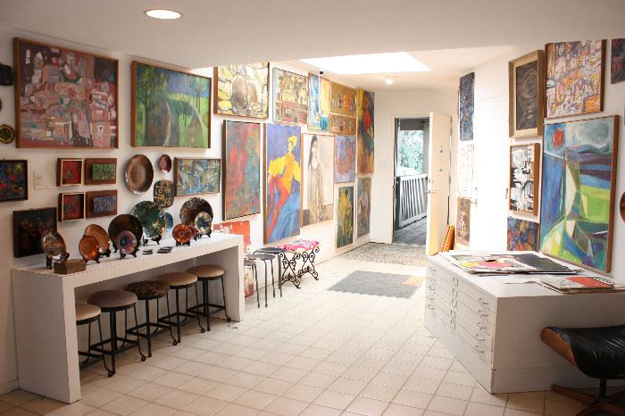 Mid-century Artist's Home in Brentwood
