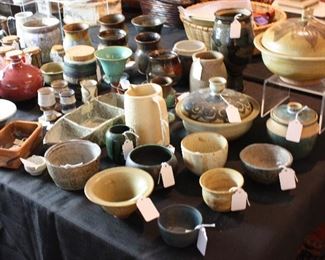 Art pottery and ceramics