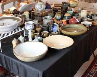 Art pottery and ceramics