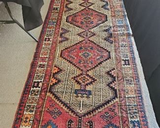 Hand knotted Persian runner