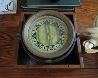 Vintage Ships Compass