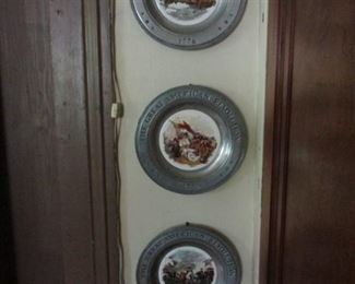 Pewter Collector Plates