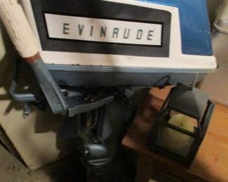10 Hp. Evinrude Outboard Motor
