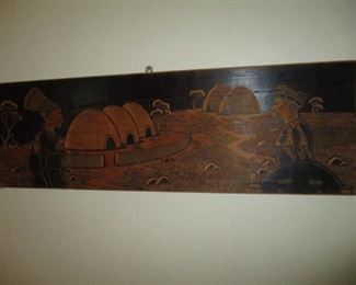 African Carved Wood Art