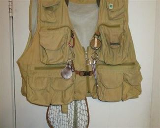 Fly Fishing Vest with Accessories