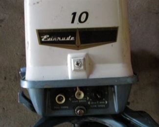 10 Hp. Evinrude Outboard Motor