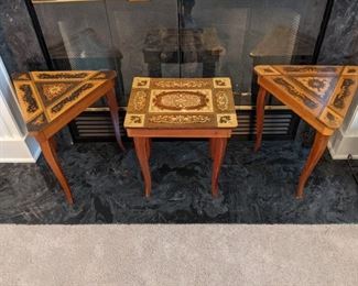 Isle of Capri music box tables