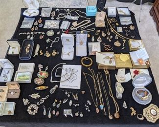 Gold and silver jewelry