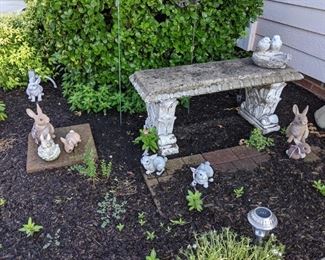 Garden sculptures