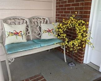 Outdoor bench