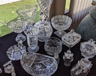 Crystal and glassware 
