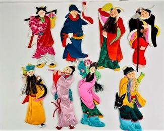 Chinese Hanging Silk Dolls