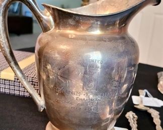 Sterling Silver Pitcher