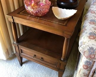 One of a pair of matching accent/side tables.