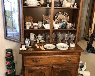 Cabinet/hutch by Temple-Stuart.