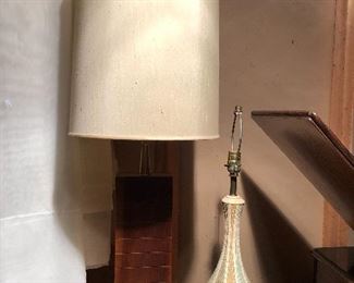 Mid-century modern lamps.