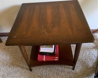 MCM Lane end table $150 finish is scratched