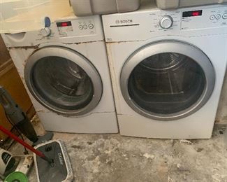 Boch washer and dryer.  Works but cases are rusty.  $200 pair.  As Is