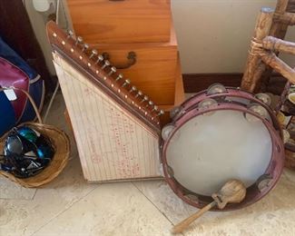 Tambourine  each 
Harp 